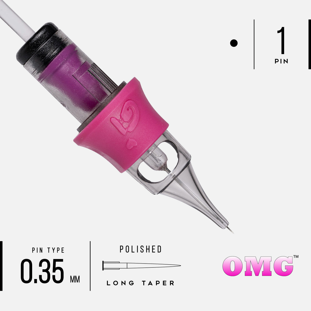 OMG Needles® - 1 Round Liner #12