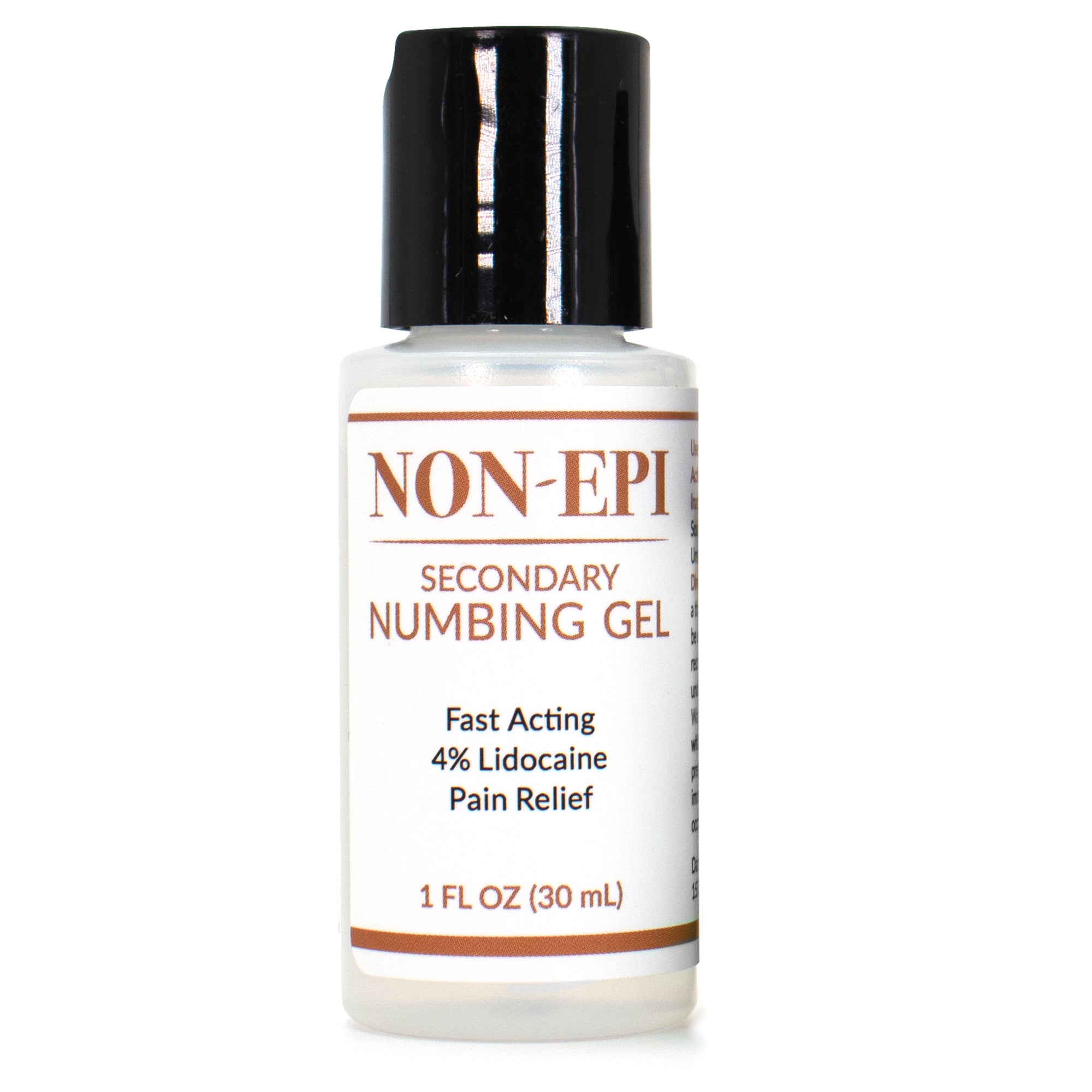 Non-Epi Secondary Numbing Gel provides fast, effective pain relief during permanent makeup, microblading, and cosmetic tattoo procedures. Formulated with 4% Lidocaine, this professional topical anesthetic is designed for use on open skin, delivering quick comfort without impacting pigment retention or causing constriction. Ideal for bro