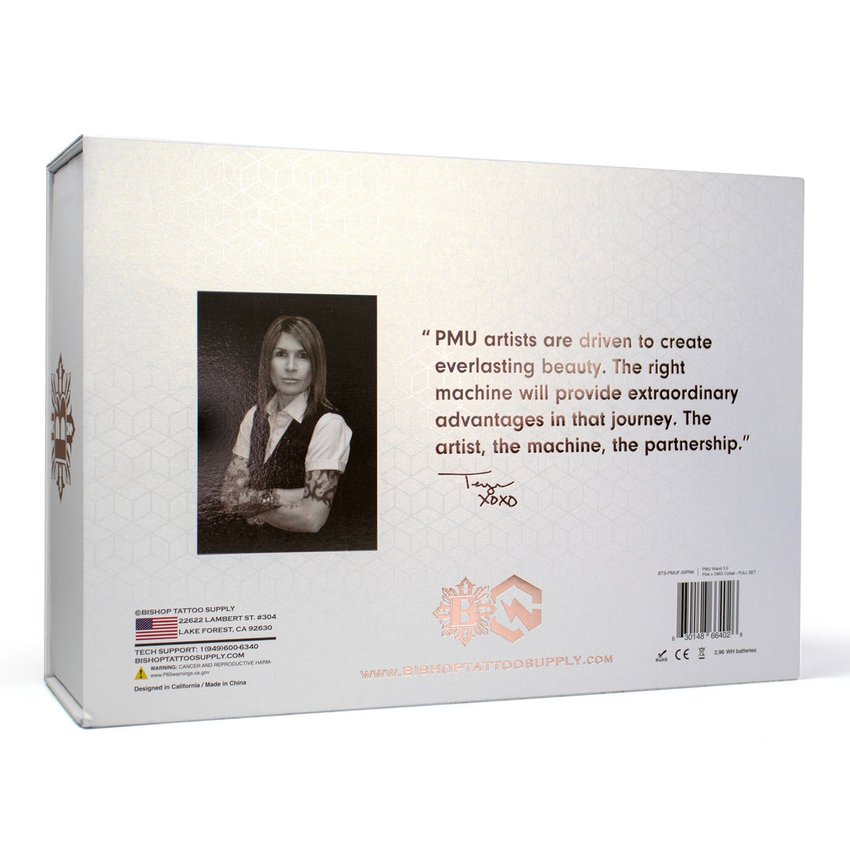 OMG PMU Wand x Bishop Docking Station Set – Professional Permanent Makeup Machine Kit by Teryn Darling