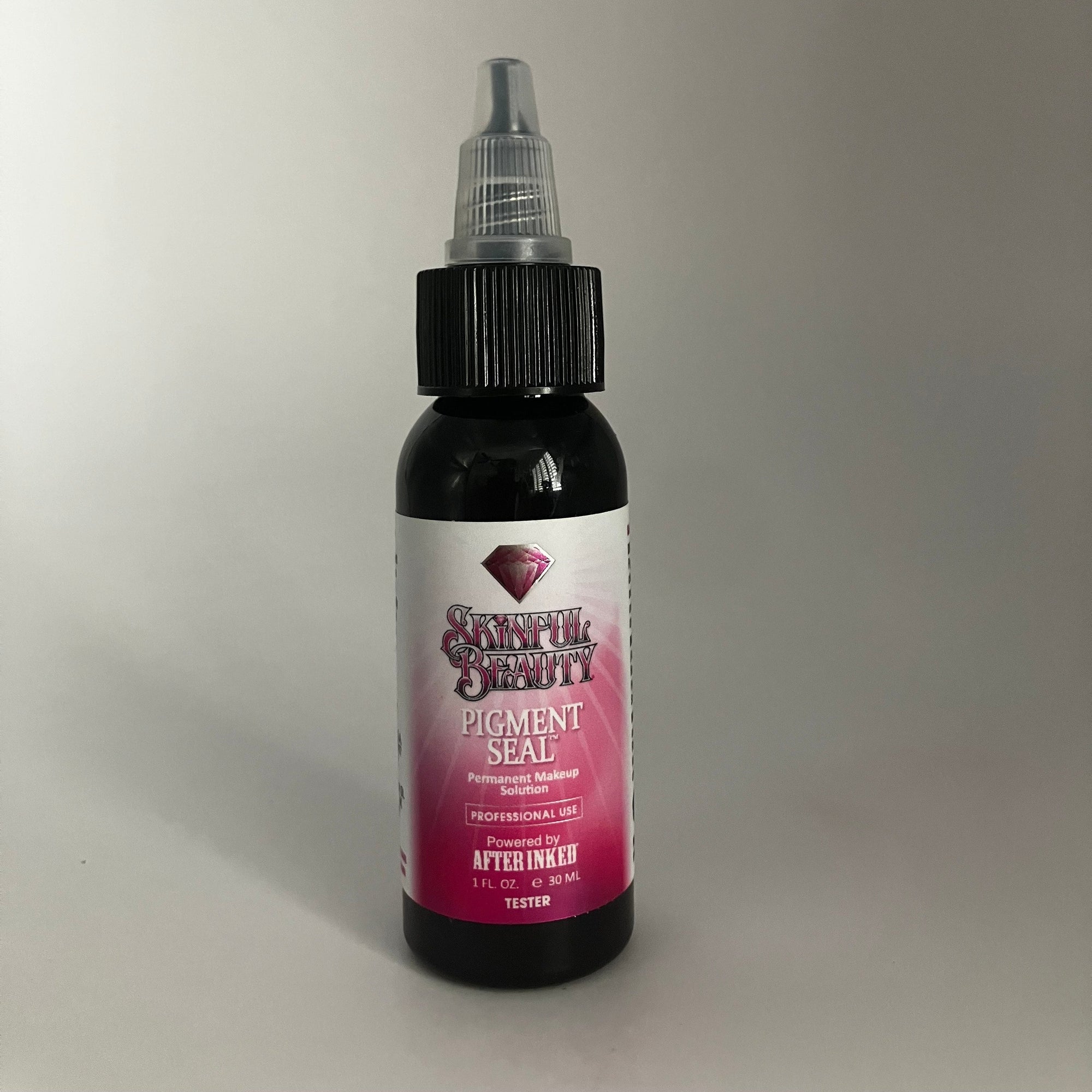 Skinful Beauty Pigment Seal , used during and after PMU procedures to calm the skin, reduce redness, and lock in pigment for cleaner healed results.
