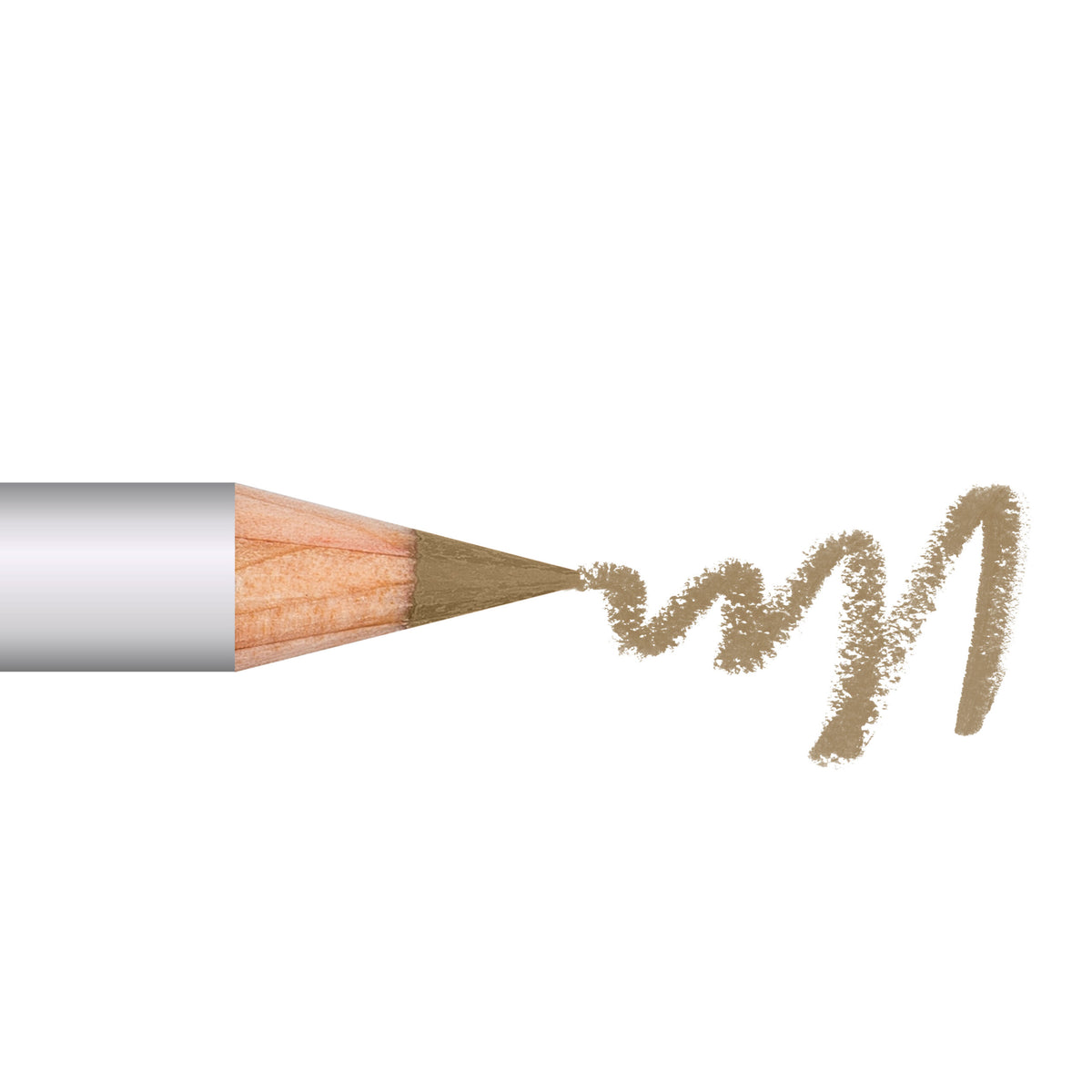 Close-up of Blush to Bold waterproof brow pencils featuring a hard wax base for long-lasting wear.