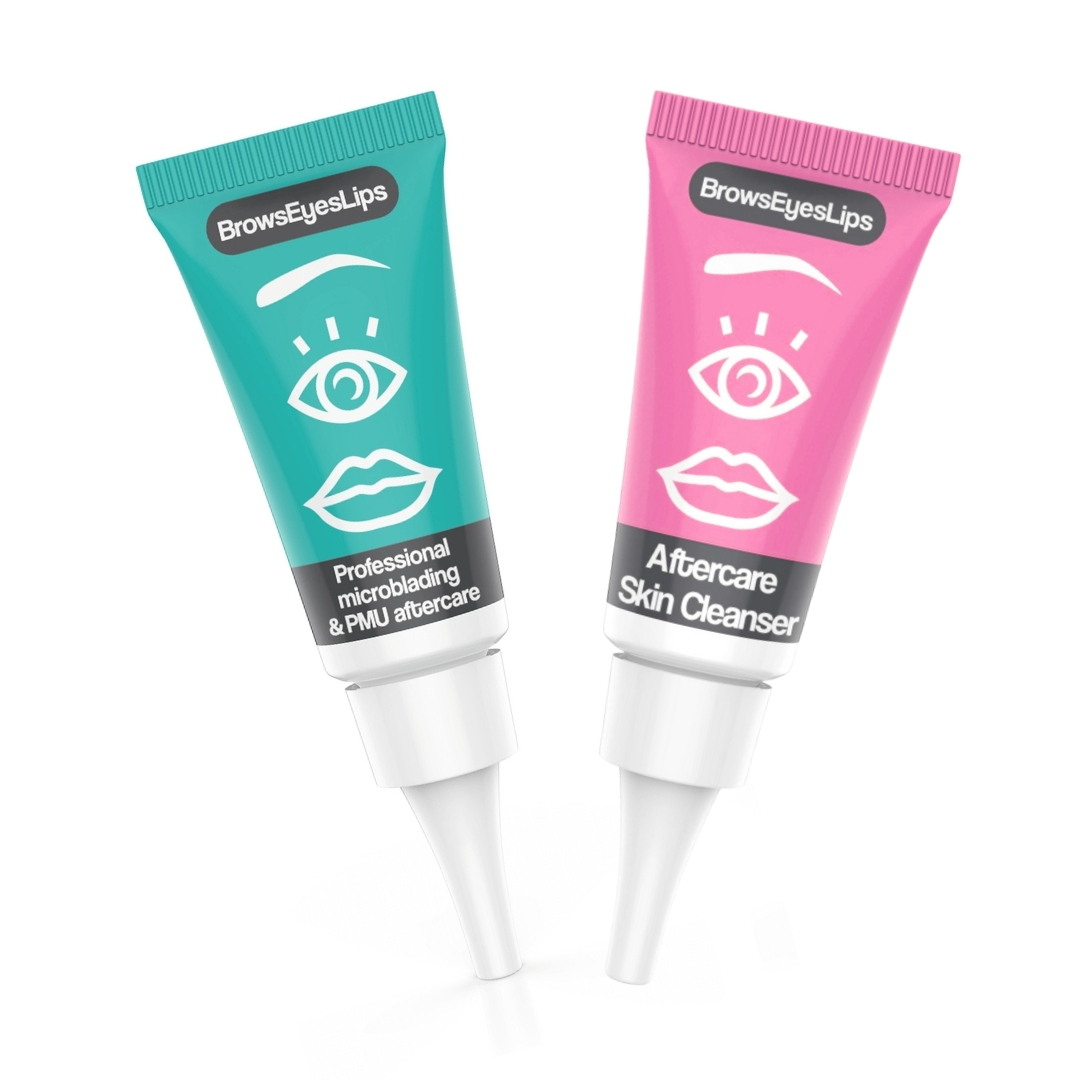 BrowsEyesLips Aftercare & Cleanser Combo 30 Pieces