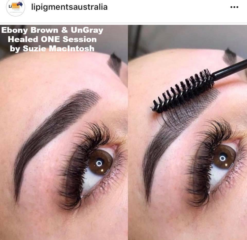 Li Pigments Aqua - Ebony Brown 15ml