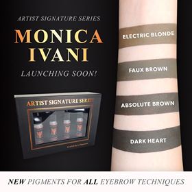 Monica Ivani® Signature Series Eyebrow Pigments