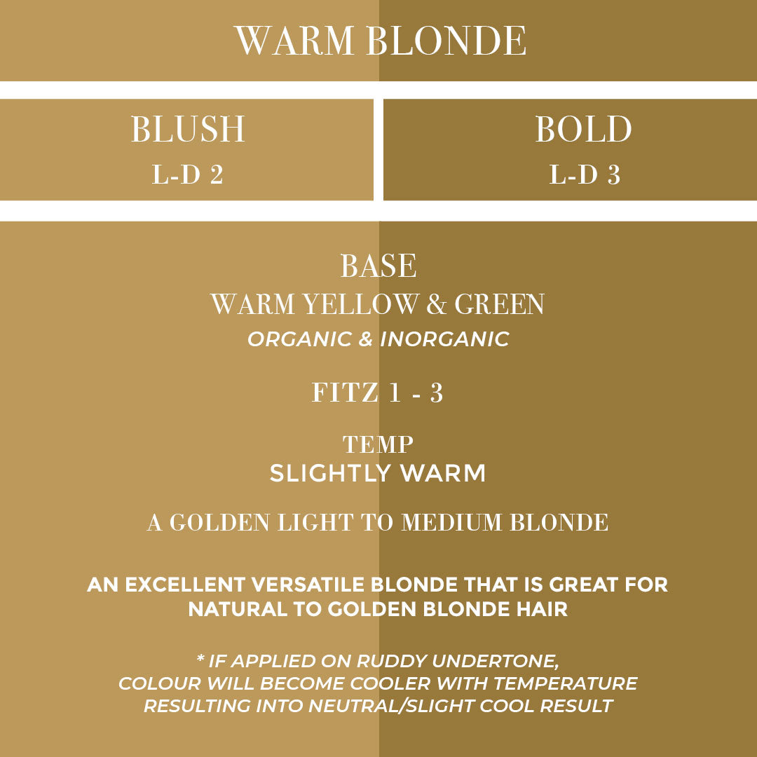 Li Pigments Blush To Bold - Warm Blonde Bold 15ml