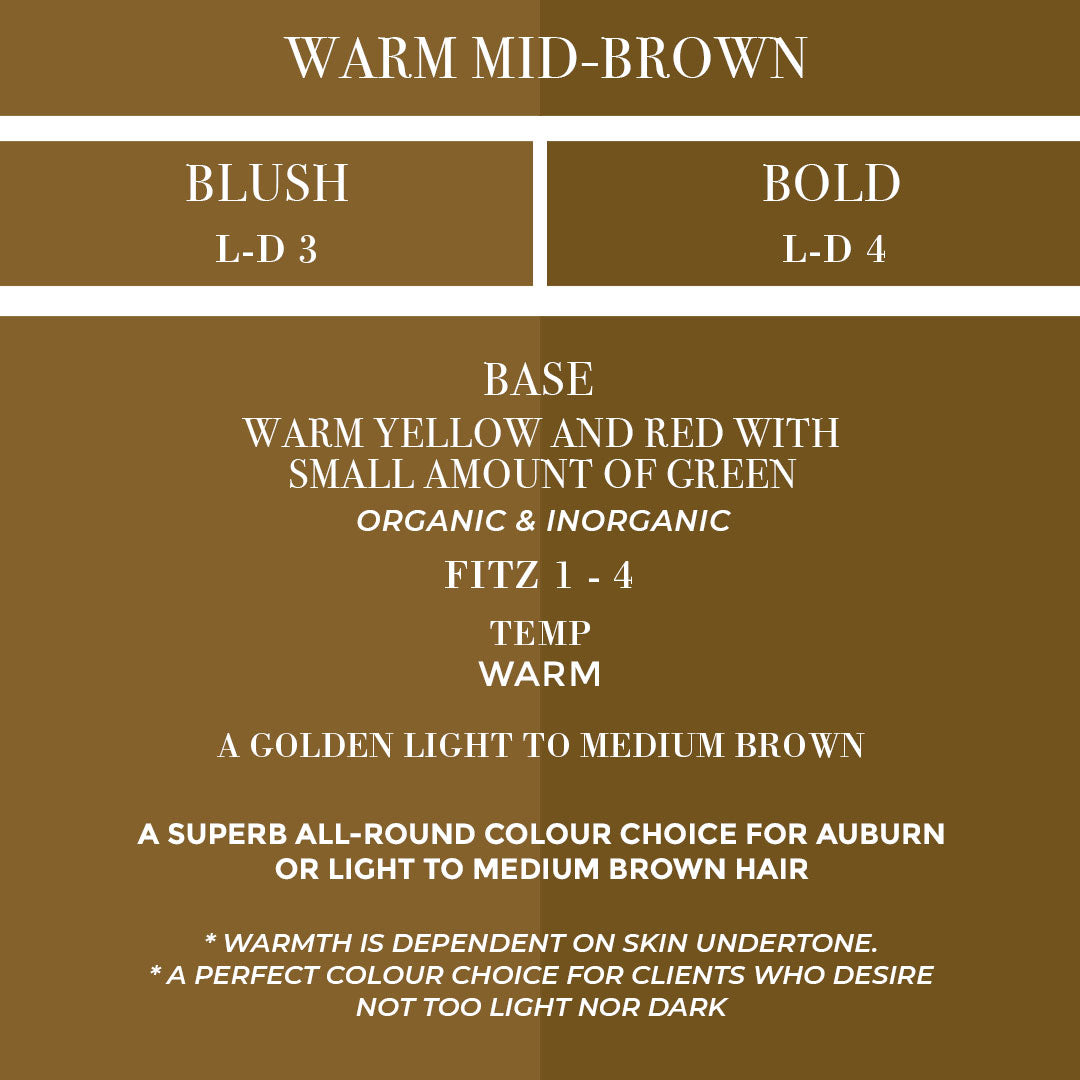 Li Pigments Blush To Bold - Warm Mid Brown Blush 15ml