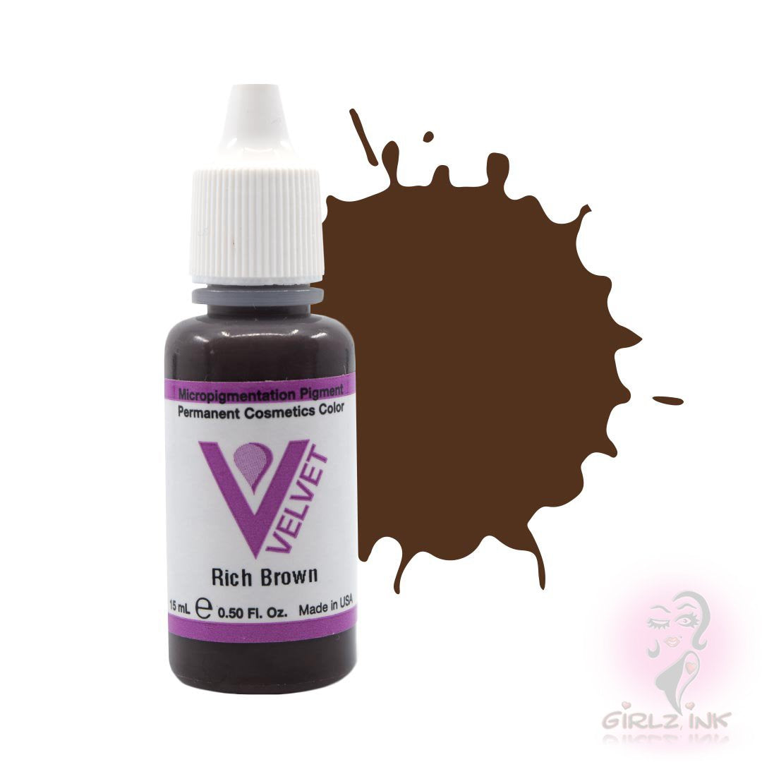 Li Pigments Velvet - Rich Brown 15ml
